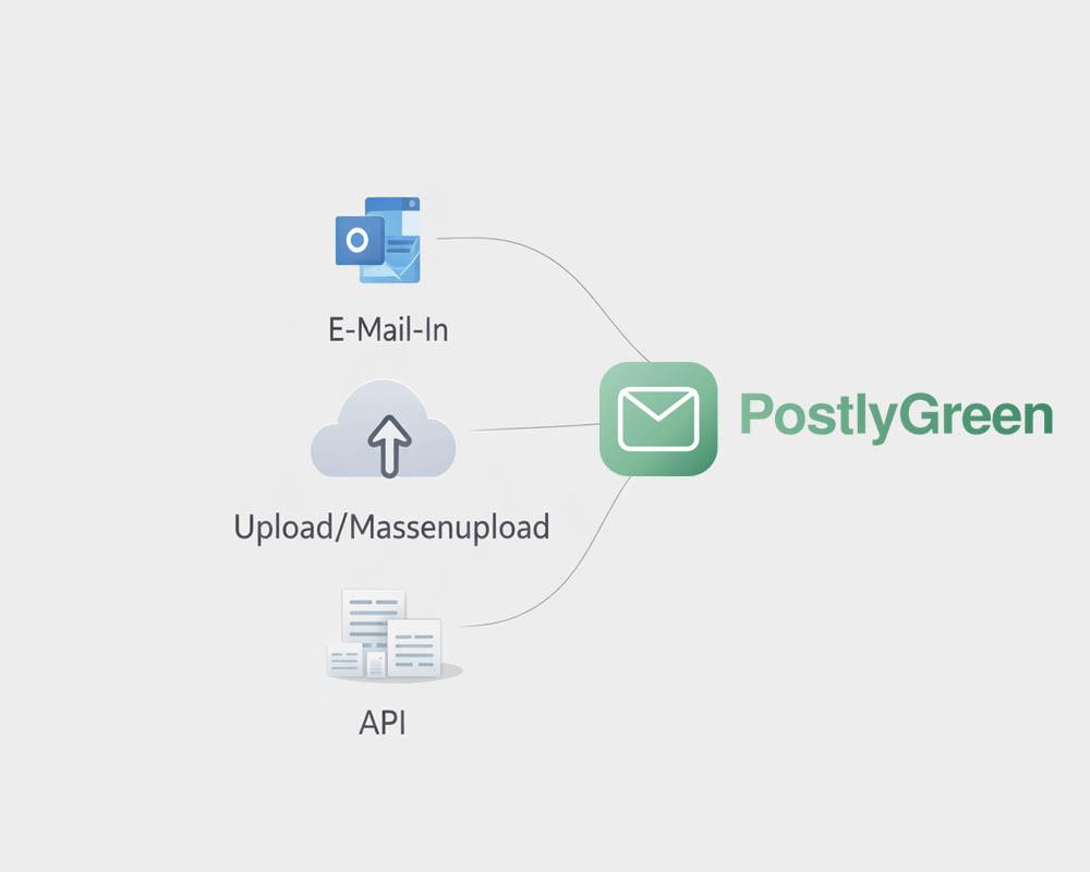 3D Illustration: Skalierbare Systemintegration via API und Webhooks